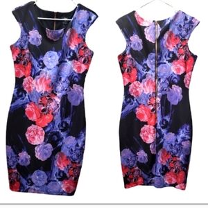 Floral Scuba Dress